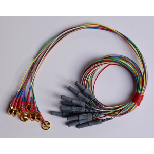 Złocona elektroda miseczkowa Genuine Grass, 10 szt.