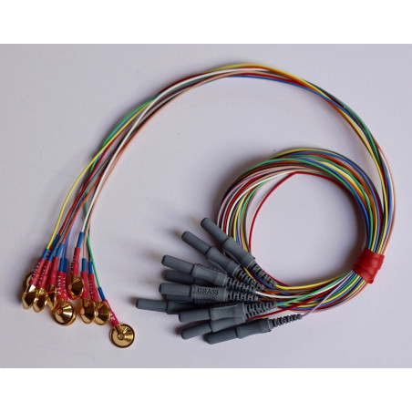 Złocona elektroda miseczkowa Genuine Grass, 10 szt.