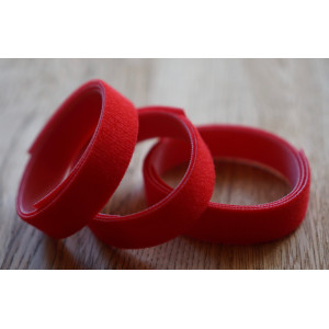 698-621400. Opaska velcro do mocowania elektrod 2 x 55 cm, czerwona, 3 szt.