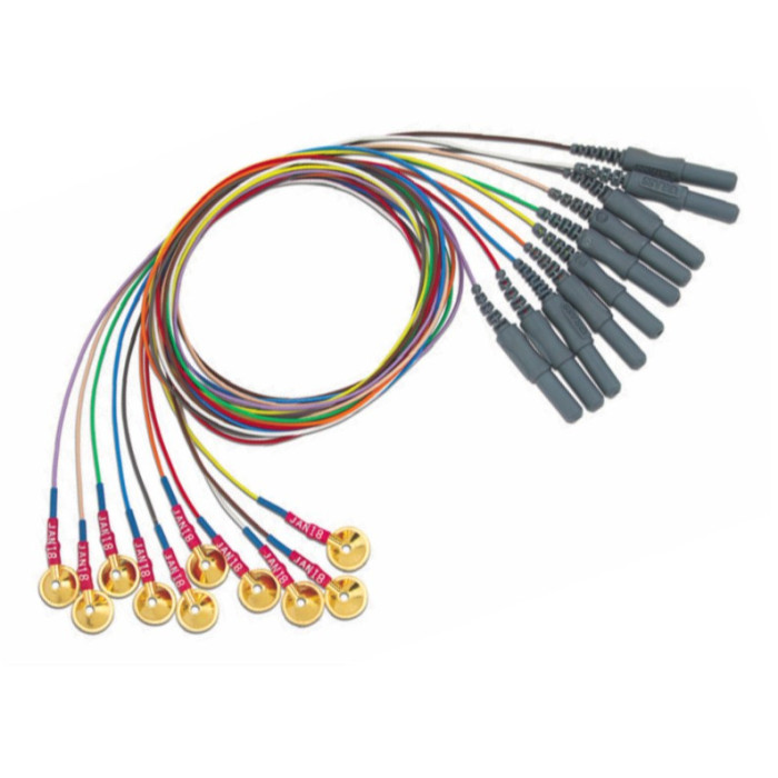 Srebrna elektroda miseczkowa Genuine Grass, 10 szt.