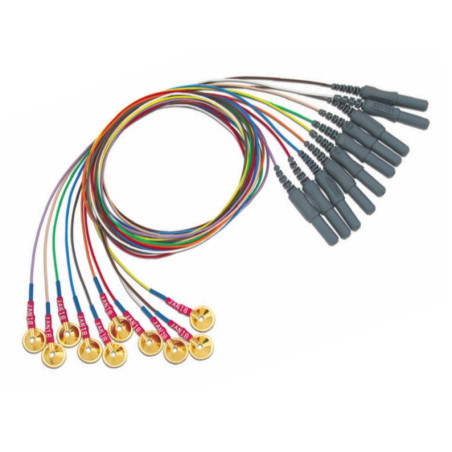 Srebrna elektroda miseczkowa Genuine Grass, 10 szt.